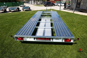 Új autószállító utánfutó (550x210cm - 2700kg) akciósan bruttó 1.890.000 Ft - kép 7