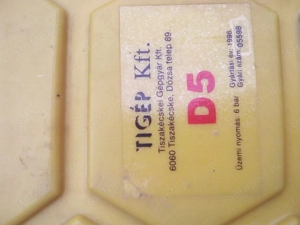 Háti permetezőgép eladó,TIGÉP D5 - kép 2
