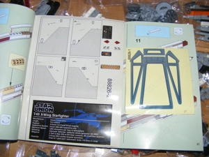 Lego komp. Star Wars 10240 Red Five X-wing Vörös 5-ös ucs 1550db Lepin új - kép 9