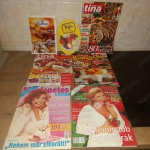 Príma Konyha régi számok eladók, sok más receptes füzettel és könyvvel - kép 9