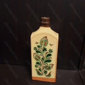 Karcagi kerámia butella  - kép 1