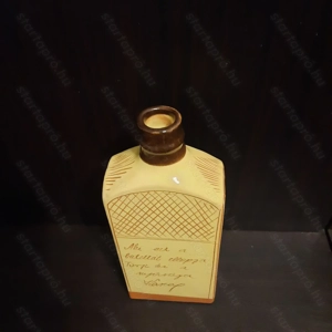 Karcagi kerámia butella  - kép 4