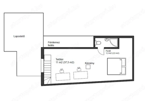 Felújított, dupla komfortos házrész eladó Budaörs kertvárosi részén - kép 5