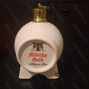 Kerámia söröshordó és krigli - kép 5