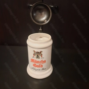 Kerámia söröshordó és krigli - kép 11