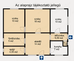 Harkakötöny központi részén 3 szobás családi ház eladó  - kép 2