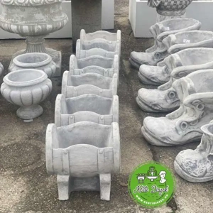 Boroshordó kő virágtartó - kép 4