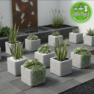 Letisztult dizájn virágtartó - kép 7