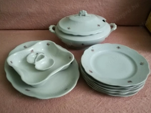 Hollóházi porcelán étkészlet