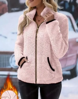 Puha, meleg rózsaszín felső 