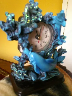 Régi jó állapotú gyönyörű óra - kép 2