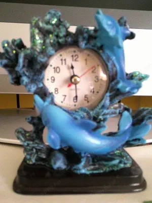 Régi jó állapotú gyönyörű óra - kép 3