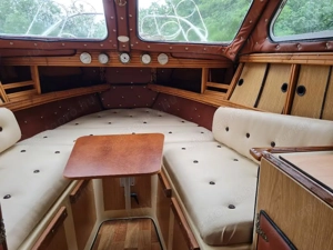 15 lóerős elektromos motorral felszerelt lakóhajó a Balatonon! - kép 4