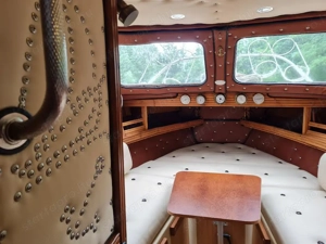 15 lóerős elektromos motorral felszerelt lakóhajó a Balatonon! - kép 3