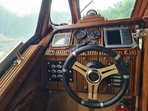 15 lóerős elektromos motorral felszerelt lakóhajó a Balatonon! - kép 9