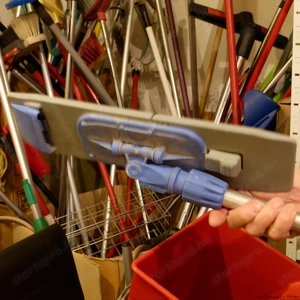 MOP Vermop 4940 Sprint, tartó fej, nyél, kompletten, eladó - kép 4