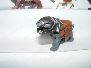 Lego Gyűrűk Ura Hobbit figurák 4db Ork ló Páncélozott Warg farkas figura ÚJ - kép 4