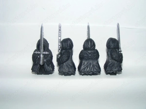 Lego Gyűrűk Ura Hobbit figurák Nasgul Gyűrű lidérc figura 7db + fegyver ÚJ - kép 3