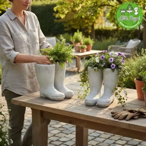 Gumicsizma virágtartó - kép 2