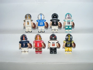Lego Rugby Amerikai foci figurák Tom Brady Dan Marino Brees Bradshaw figura ÚJ - kép 5