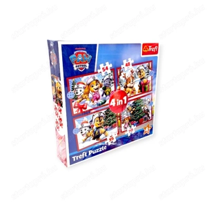 Paw Patrol karácsonyi kirakó 4 az 1-ben   Trefl