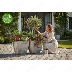 Kő kaspó leanderhez - kép 5