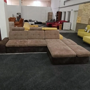 Akciós Portland barna sarokkanapé - kép 2