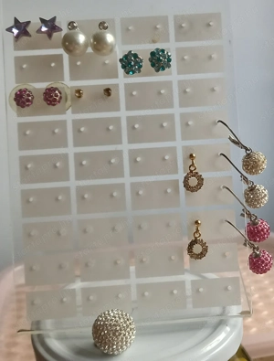 Szép bizsu fülbevalók és egy szép medál eladó + ajándék - kép 10