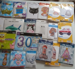 Üzletbezárás miatt nagy méretű fólialufi készlet eladó - kép 2