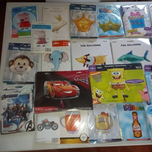 Üzletbezárás miatt nagy méretű fólialufi készlet eladó - kép 3