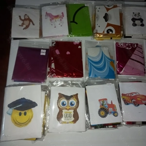 Üzletbezárás miatt nagy méretű fólialufi készlet eladó - kép 8