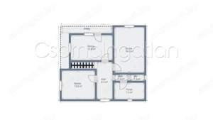 Csorna - központ közeli, két szintes családi ház eladó - kép 15
