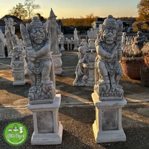 Dvarapala a kapu őrzője szobor - kép 4