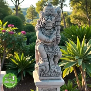 Dvarapala a kapu őrzője szobor - kép 2