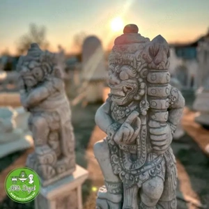 Dvarapala a kapu őrzője szobor - kép 3