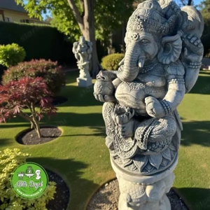 Genesha kerti szobor - kép 4