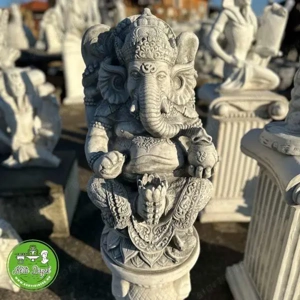 Genesha kerti szobor - kép 2