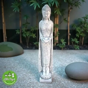 Álló Buddha szobor - kép 4