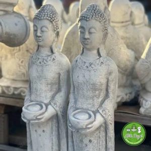 Álló Buddha szobor - kép 5