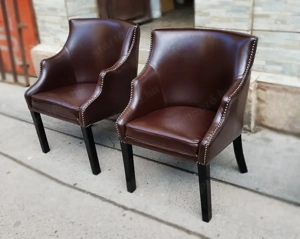 Bőr klubgarnitúra  - kép 2