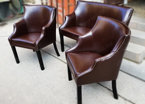 Bőr klubgarnitúra  - kép 4