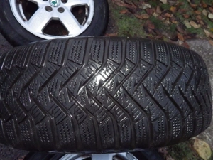 15" Skoda Alu kerekek 185 65 R15 Téli gumikkal   - kép 5
