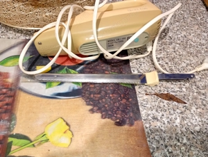 Elektromos szeletelő kés 5000ft óbuda A pengék Nagyon élesek a képen látható állapotba tökéletesen m - kép 5