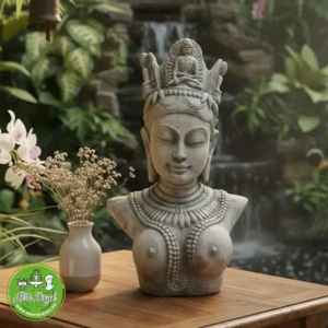 Parvati istennő Idiai szobor Ganésával