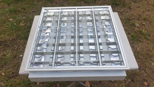 4x18W tükrös neon armatúra eladó, süllyeszthető