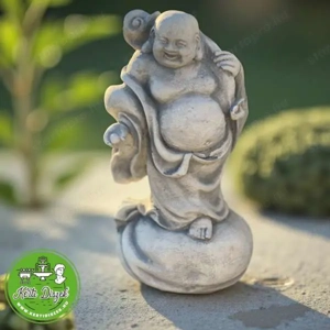 Buddha álló kisméretű szobor - kép 2