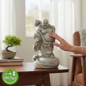 Buddha álló kisméretű szobor - kép 3