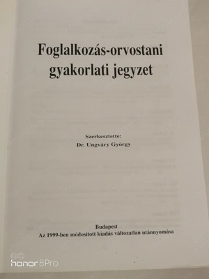 Foglalkozás-orvostani gyakorlati jegyzet-Dr. Ungváry György - kép 2