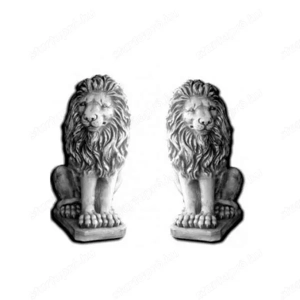 Védelmező oroszlán szoborpár