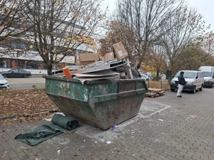 Szállítás lomtalanítás bontás konténer zöldterület - kép 4